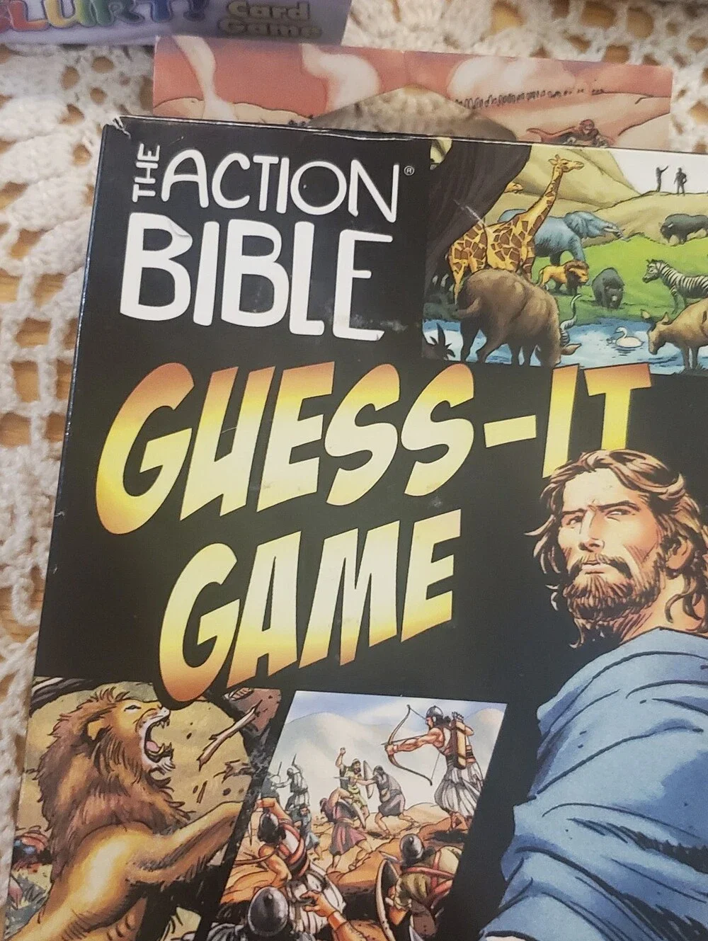 Bible Blurt!, Family Feud Strikeout & The Action Bible Guess It  Games